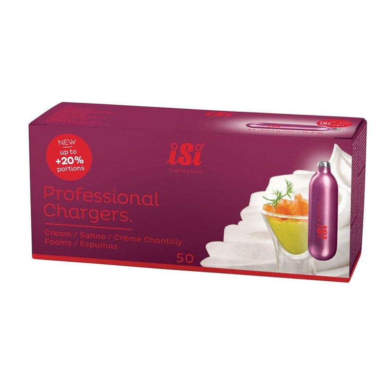 ISI slagroompatronen (50 stuks) ISI slagroompatronen (50 stuks)