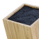 Vogue universeel houten messenblok Vogue universeel houten messenblok
