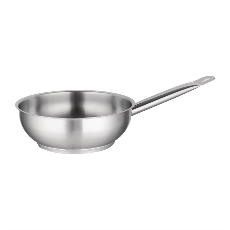 Vogue RVS inductie sauteuse 20cm Vogue RVS inductie sauteuse 20cm