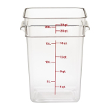 Cambro Camsquare Vierkante Polycarbonaat Voedseldoos 20,8l