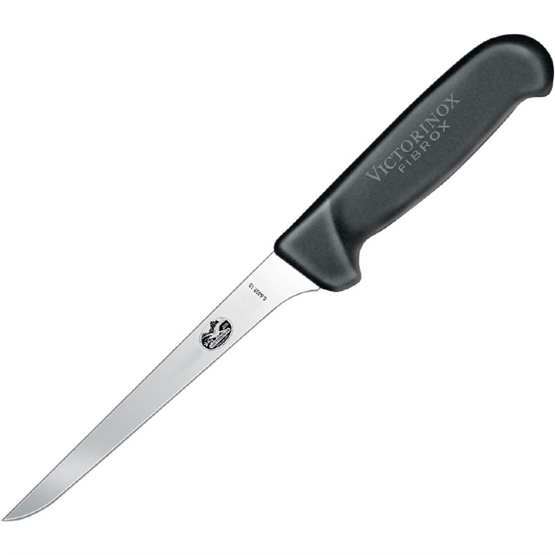Victorinox Fibrox stijf uitbeenmes 12,5cm Victorinox Fibrox stijf uitbeenmes 12,5cm