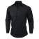 Uniform Works unisex overhemd lange mouw zwart L Uniform Works unisex overhemd lange mouw zwart L