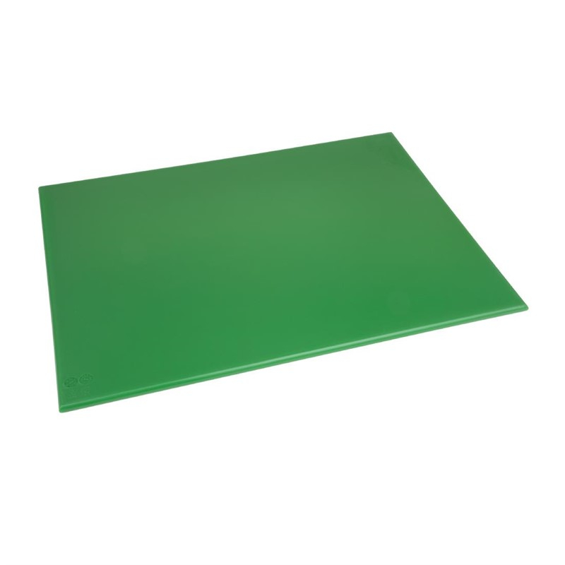 Hygiplas HDPE snijplank groen 600x450x12mm Hygiplas HDPE snijplank groen 600x450x12mm