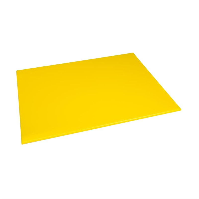 Hygiplas HDPE snijplank geel 600x450x12mm Hygiplas HDPE snijplank geel 600x450x12mm