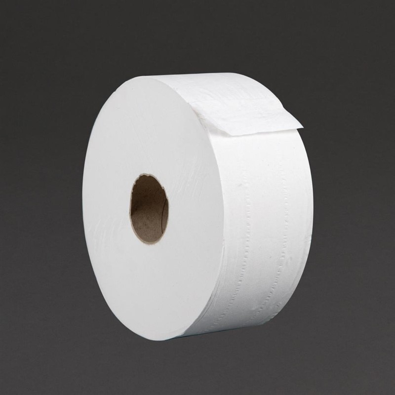Jantex Jumbo 2-laags toiletpapier 300m rol (6 stuks) Jantex Jumbo 2-laags toiletpapier 300m rol (6 stuks)