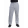 Whites Vegas unisex koksbroek zwart-wit geruit XL