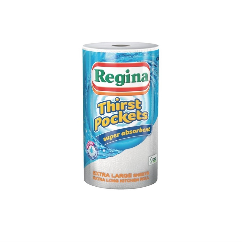 Regina Thirst Pockets keukenrollen (6 stuks) Regina Thirst Pockets keukenrollen (6 stuks)
