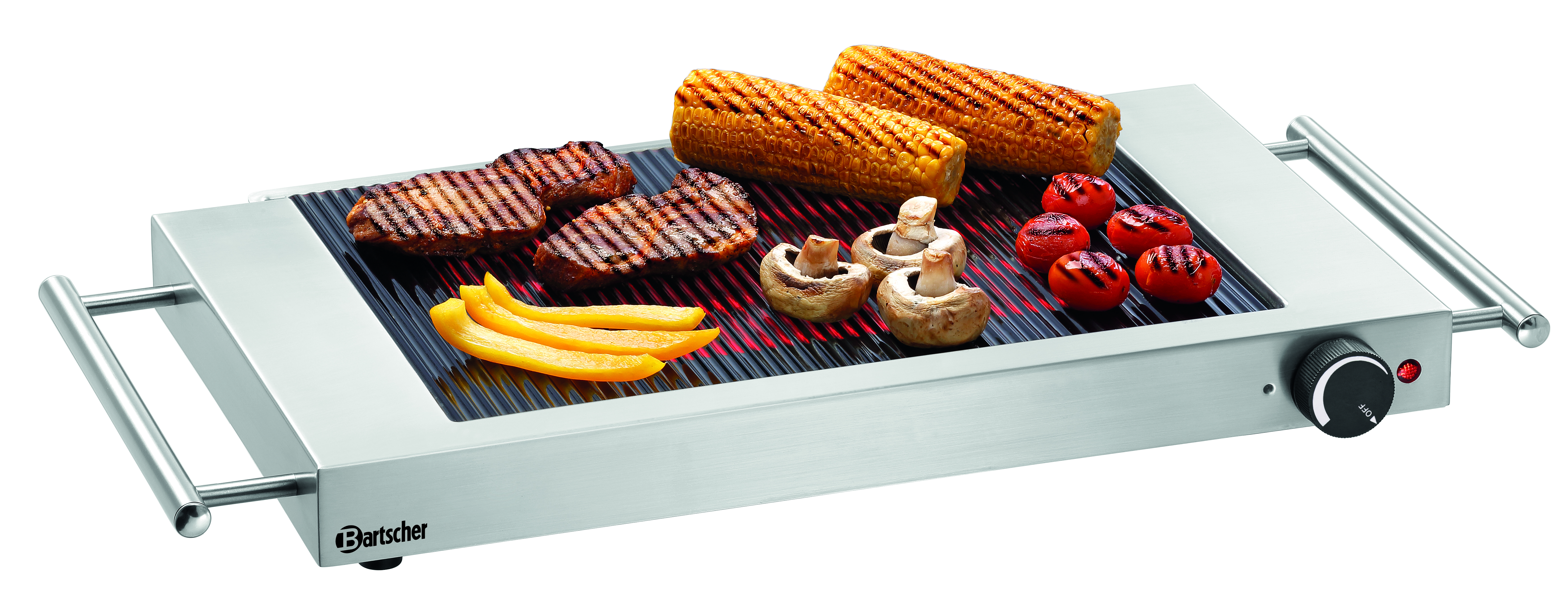Grillplaat GP1200, geribbeld Grillplaat GP1200, geribbeld