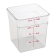 Cambro Camsquare vierkante polycarbonaat voedseldoos 7,6L Cambro Camsquare vierkante polycarbonaat voedseldoos 7,6L
