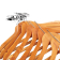 Bolero houten anti-diefstal garderobehanger (10 stuks) Bolero houten anti-diefstal garderobehanger (10 stuks)