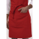 Chef Works halterschort rood Chef Works halterschort rood