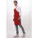 Chef Works halterschort rood Chef Works halterschort rood