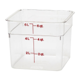 Cambro Camsquare Vierkante Polycarbonaat Voedseldoos 5,7l