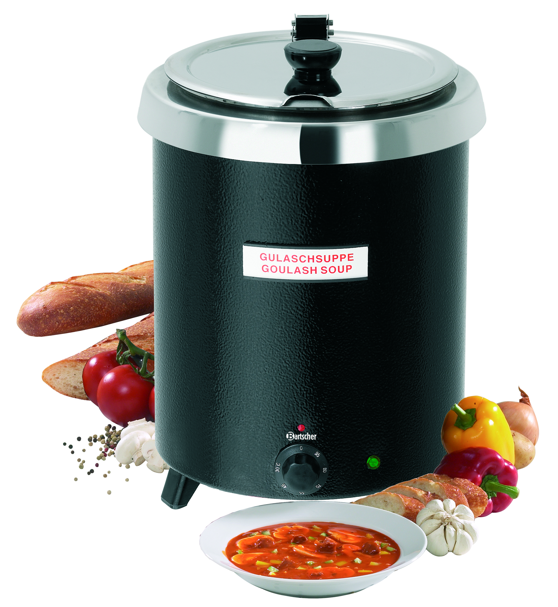 Soeppan Club, 8,5L, zwart Soeppan Club, 8,5L, zwart