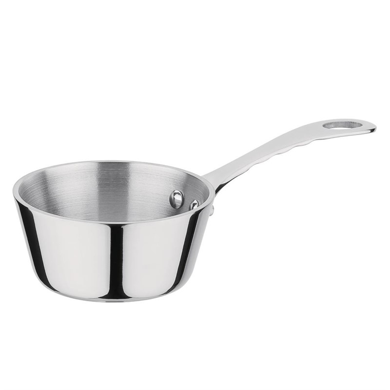 Vogue Triwall mini RVS inductie sauteuse 8cm Vogue Triwall mini RVS inductie sauteuse 8cm