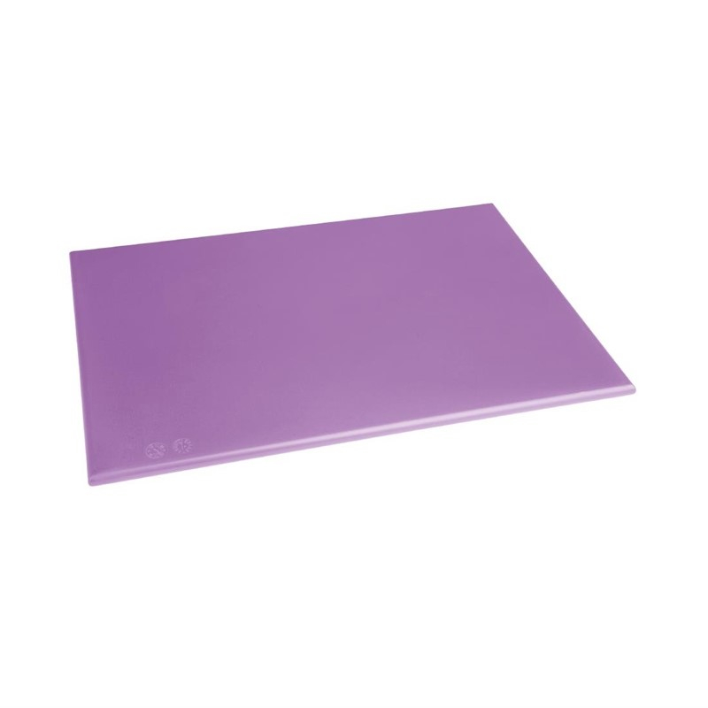 Hygiplas antibacteriële HDPE snijplank paars - 450x300x10mm Hygiplas antibacteriële HDPE snijplank paars - 450x300x10mm