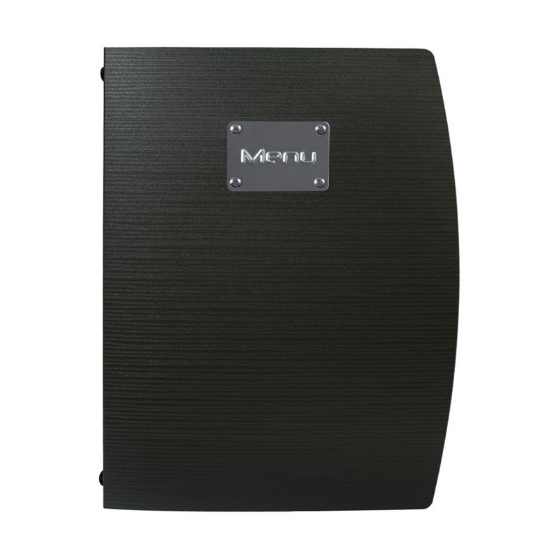 Securit Rio menuhouder A4 zwart Securit Rio menuhouder A4 zwart