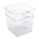 Cambro Camsquare vierkante polycarbonaat voedseldoos 3,8L Cambro Camsquare vierkante polycarbonaat voedseldoos 3,8L