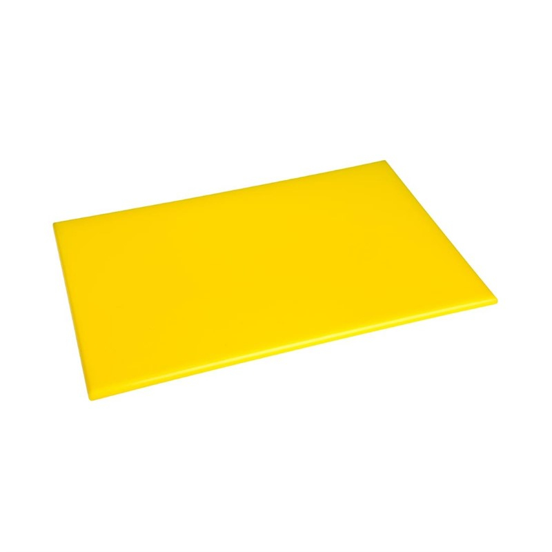 Hygiplas HDPE snijplank geel 450x300x12mm Hygiplas HDPE snijplank geel 450x300x12mm