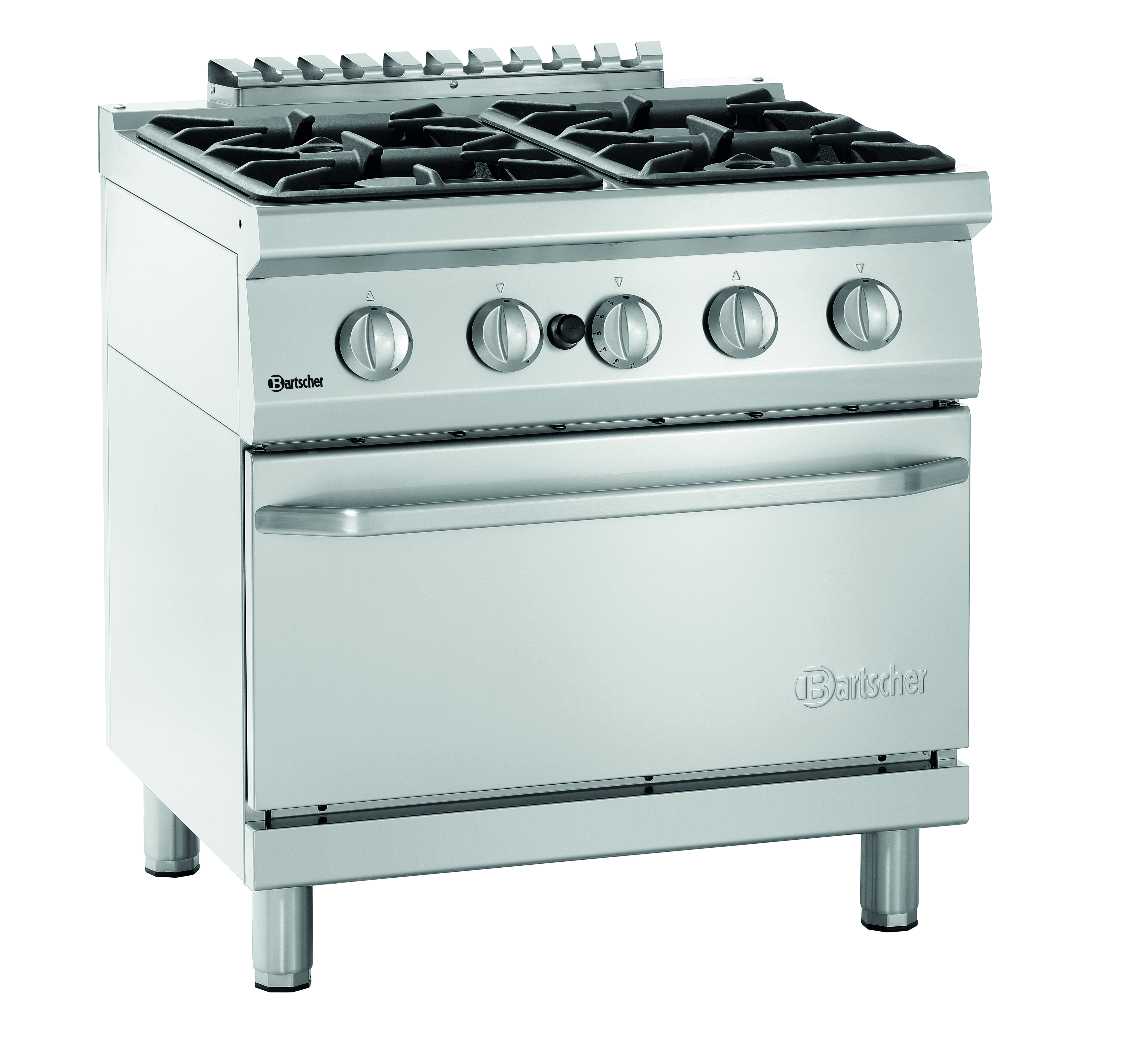 Gasfornuis 700, B800, 4-pits, GO Gasfornuis 700, B800, 4-pits, GO