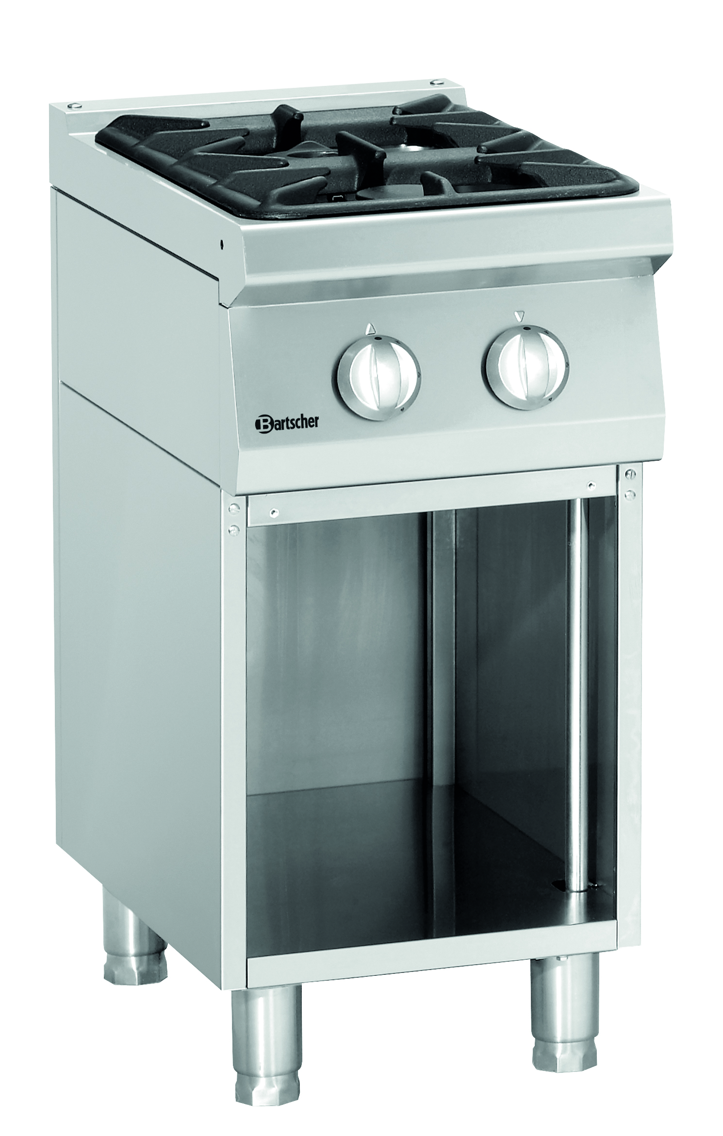 Gasfornuis 700, B400, 2-pits, OO Gasfornuis 700, B400, 2-pits, OO