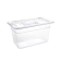 Vogue polycarbonaat bak transparant GN 1/4 150mm