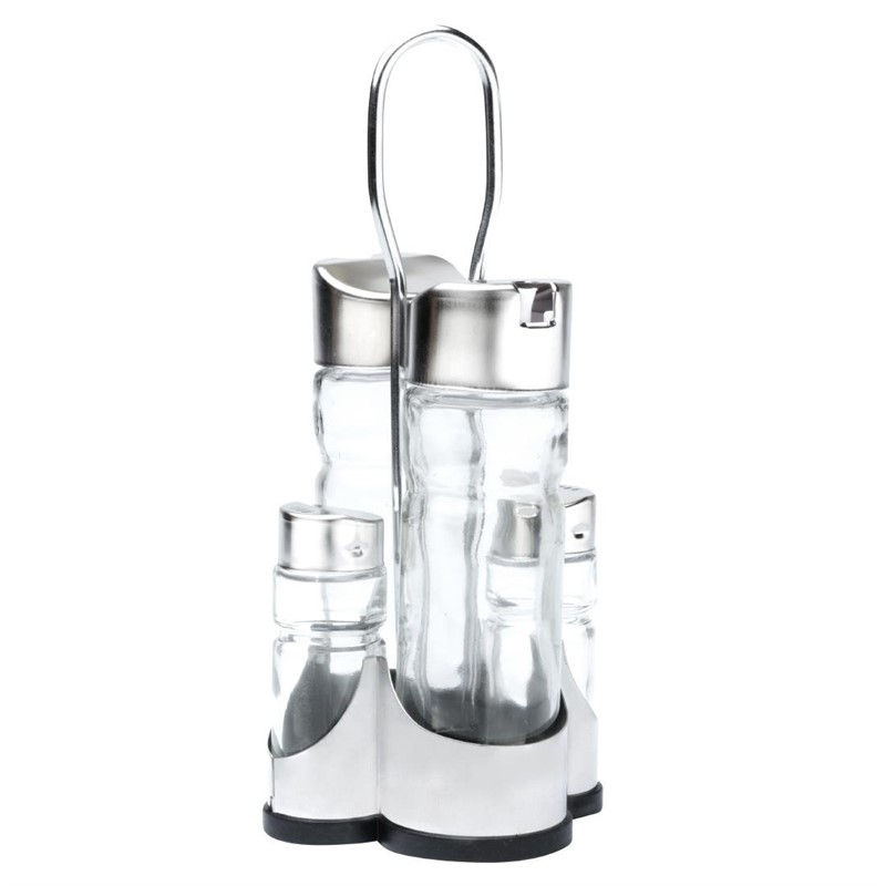 Comas complete menageset met houder Comas complete menageset met houder