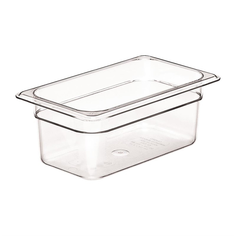 Cambro Camview BPA vrije GN 1/4 bak 10cm Cambro Camview BPA vrije GN 1/4 bak 10cm