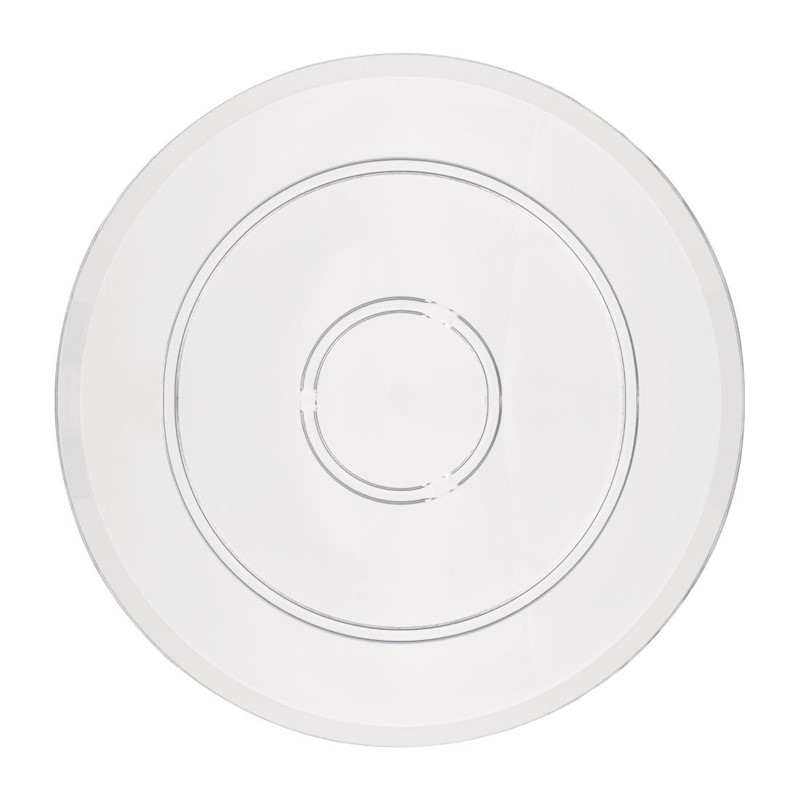 Olympia Kristallon polycarbonaat serveerplateau 282(Ø)mm Olympia Kristallon polycarbonaat serveerplateau 282(Ø)mm