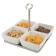 APS Pure vierkante melamine kom wit 9x9cm APS Pure vierkante melamine kom wit 9x9cm
