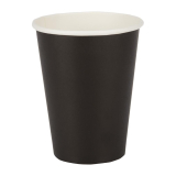 Fiesta Recyclable Koffiebekers Enkelwandig Zwart 34cl (50 Stuks)