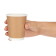 Fiesta Recyclable koffiebekers dubbelwandig kraft 225ml (25 stuks) Fiesta Recyclable koffiebekers dubbelwandig kraft 225ml (25 stuks)