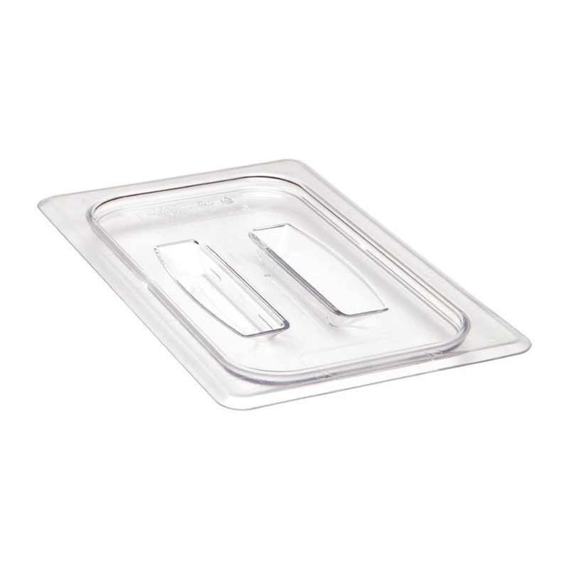 Cambro Camview BPA vrij GN 1/4 deksel met handvat Cambro Camview BPA vrij GN 1/4 deksel met handvat