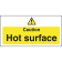 Vogue 'Caution - Hot surface' waarschuwingsbord Vogue 'Caution - Hot surface' waarschuwingsbord