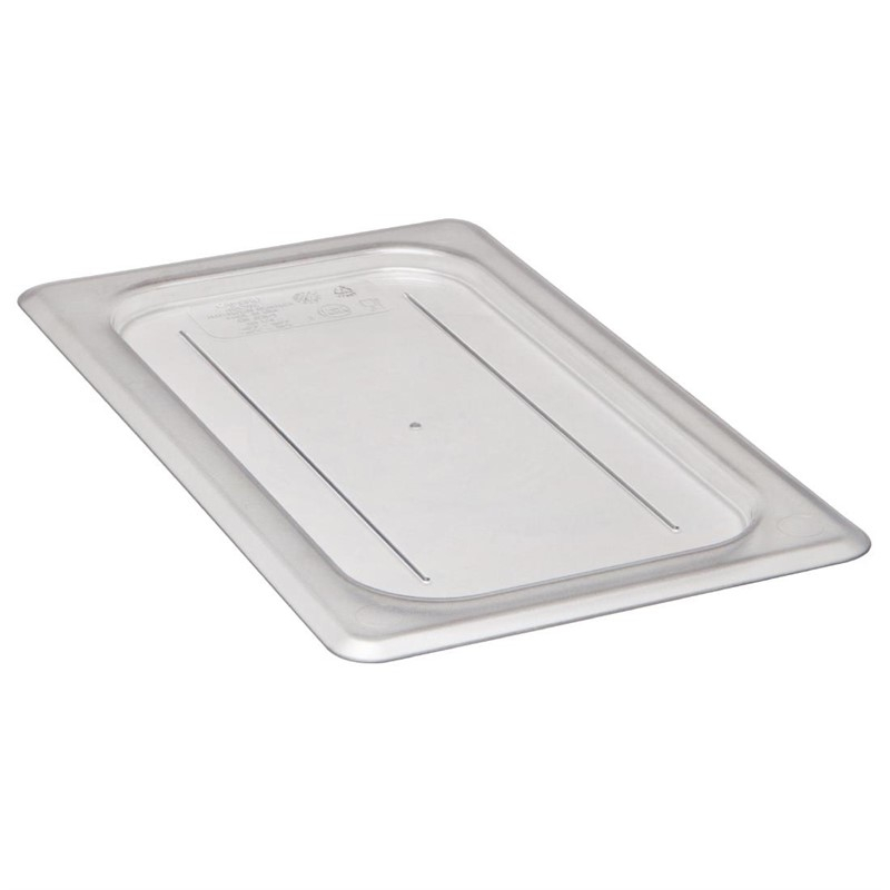 Cambro transparant polycarbonaat deksel GN 1/4 Cambro transparant polycarbonaat deksel GN 1/4