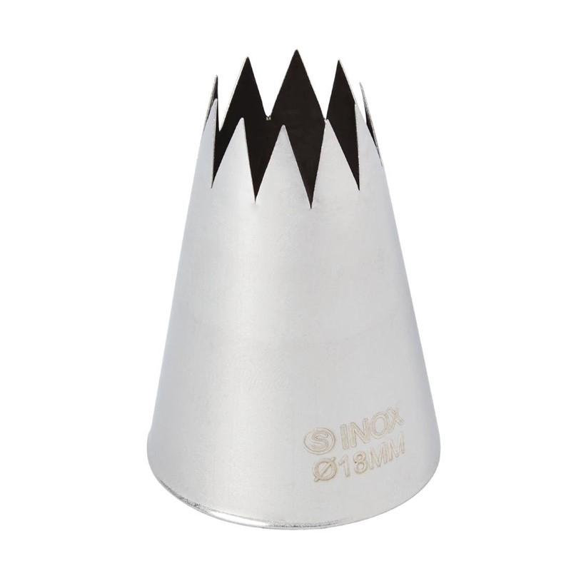 Schneider spuitmond gekarteld 18mm Schneider spuitmond gekarteld 18mm