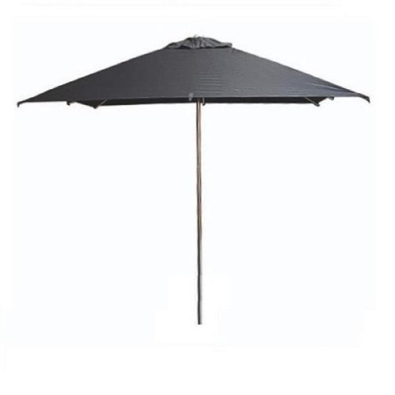 Eden Milan vierkante parasol 2,5 x 2,5m zwart Eden Milan vierkante parasol 2,5 x 2,5m zwart