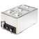 Buffalo bain marie met aftapkraan en GN bakken Buffalo bain marie met aftapkraan en GN bakken