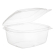 Vegware composteerbare PLA voedseldozen met scharnierdeksel 47,3cl (300 stuks) Vegware composteerbare PLA voedseldozen met scharnierdeksel 47,3cl (300 stuks)