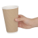 Fiesta Recyclable koffiebeker ribbelwand kraft 455ml (500 stuks) Fiesta Recyclable koffiebeker ribbelwand kraft 455ml (500 stuks)