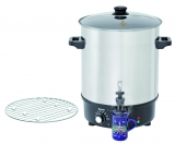 Glühweinpan, heetwaterpan 30L, CNS Glühweinpan, heetwaterpan 30L, CNS