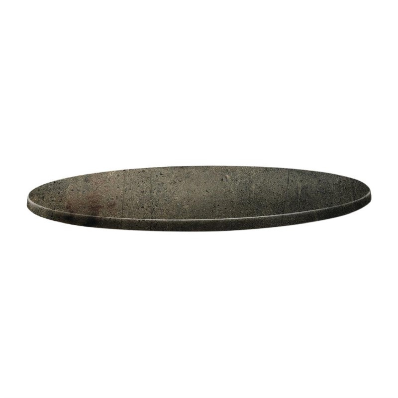 Topalit Classic Line rond tafelblad beton 70cm Topalit Classic Line rond tafelblad beton 70cm
