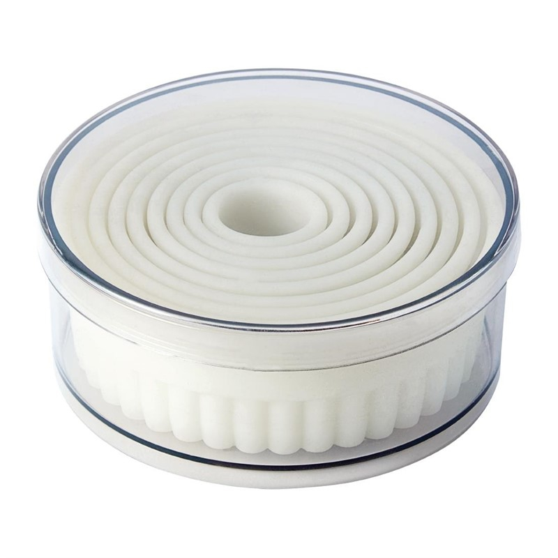 Schneider stekerdoos rond gekarteld (9 stuks) Schneider stekerdoos rond gekarteld (9 stuks)