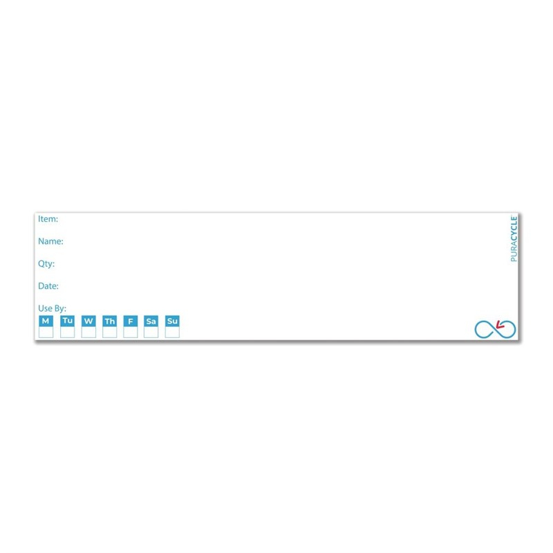 Puracycle herbuikbare blanco dagetiketten voor flessen (25 stuks) Puracycle herbuikbare blanco dagetiketten voor flessen (25 stuks)