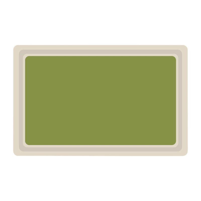 Roltex polyester dienblad GN 1/1 53x32,5cm groen Roltex polyester dienblad GN 1/1 53x32,5cm groen