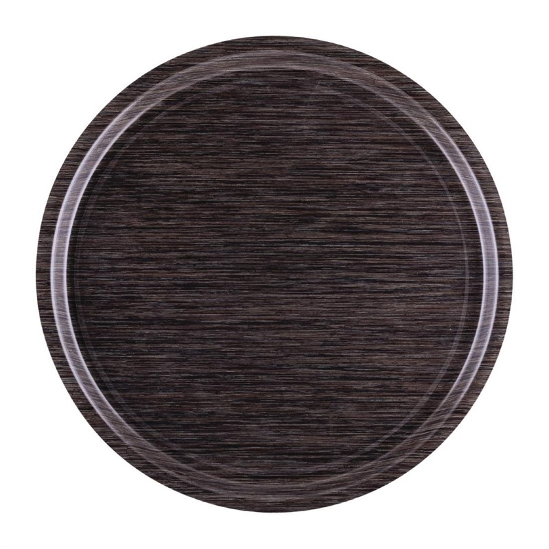 Roltex Original dienblad rond wengé 45cm Roltex Original dienblad rond wengé 45cm