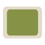 Roltex Original Dienblad Groen 32,5 x 26,5cm