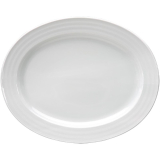 Intenzzo White Ovale Schaal 30x24cm