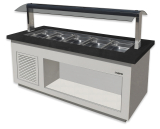 SARO Saladebar model PREMIUM LINE- SB-K 130 wit SARO Saladebar model PREMIUM LINE- SB-K 130 wit