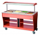 Buffetwagen, Warm, 4x 1/1 GN